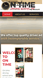 Mobile Screenshot of ontimedrivingschool.com
